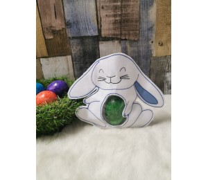 Stickdatei ITH - Bauchhase Hase für Süßigkeiten